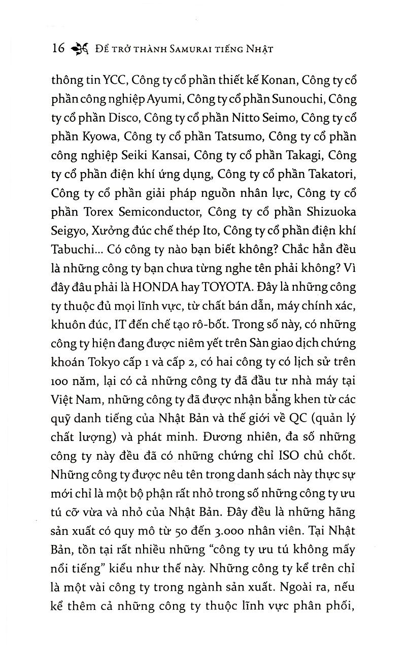 Để trở thành Samurai tiếng Nhật