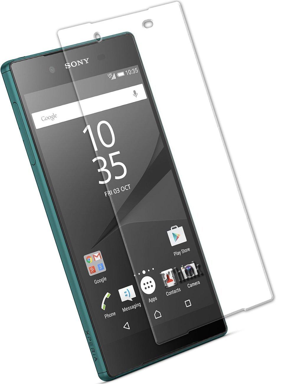 Kính cường lực trong suốt Sony Z5 (Kèm miếng lau)