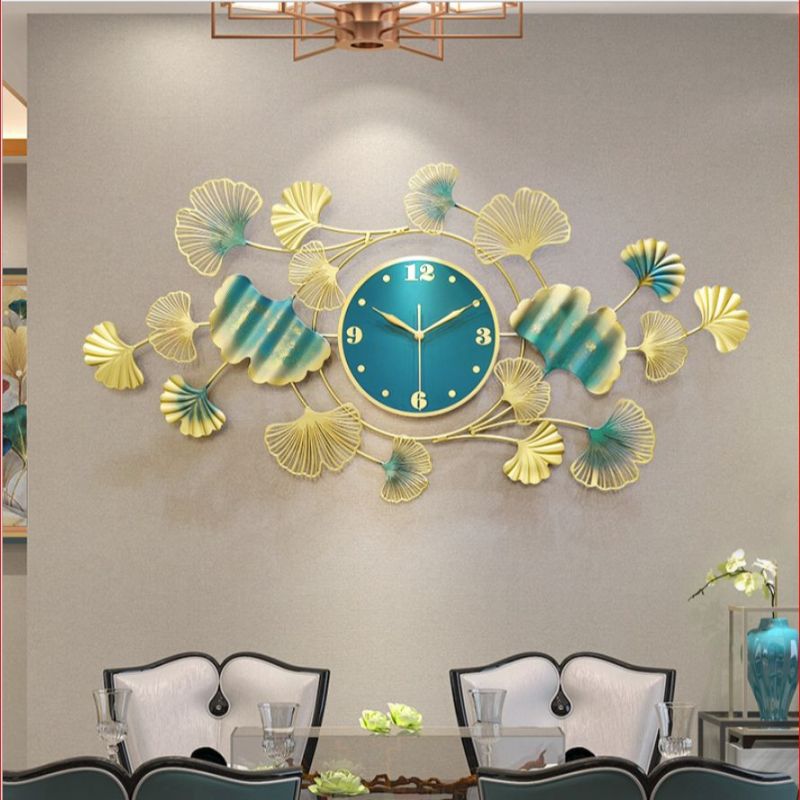 Đồng hồ treo tường trang trí phong cách hiện đại mã 2908-2 phù hợp phòng ngủ, phòng khách bán chạy