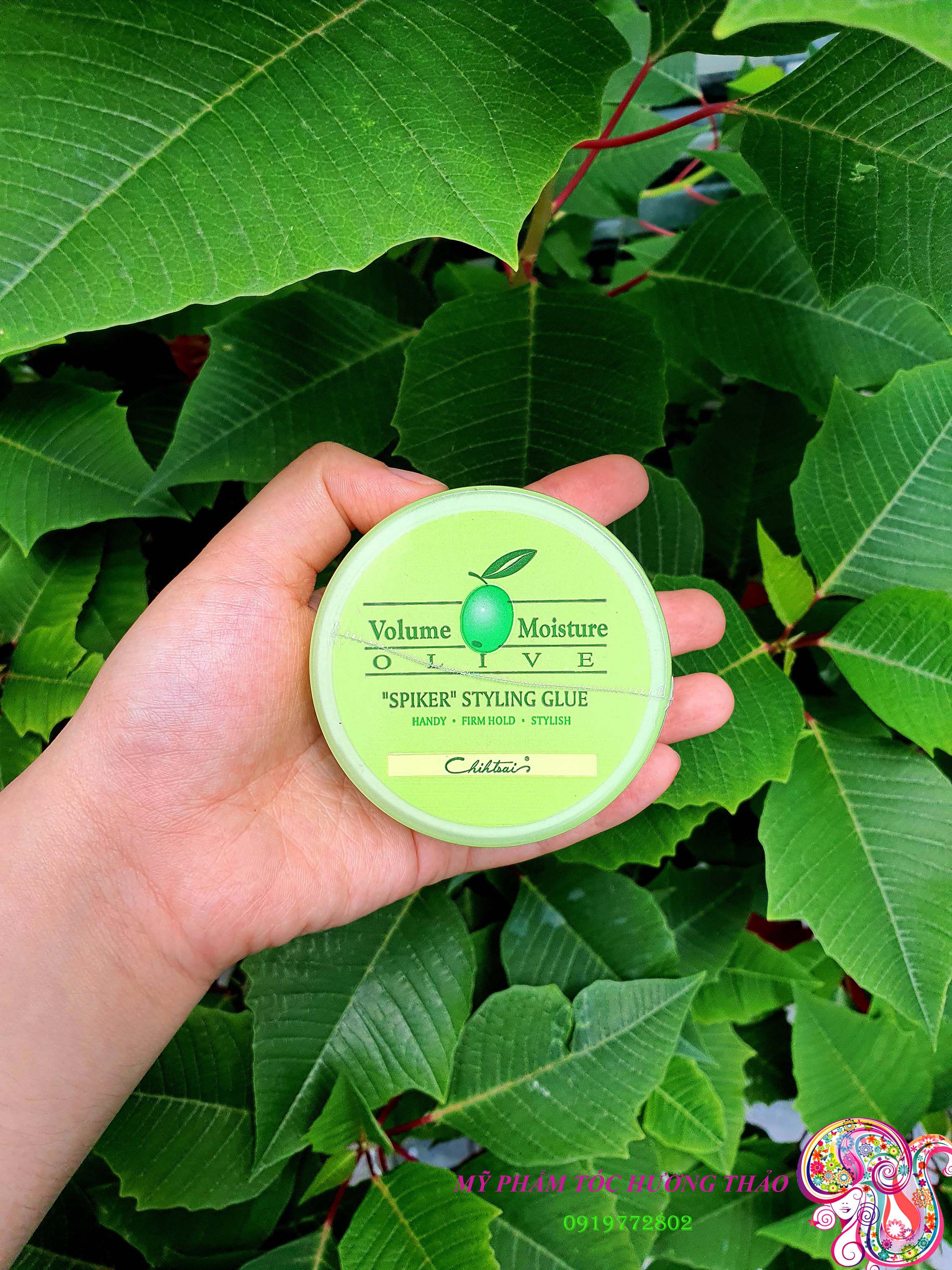 Sáp Tạo Kiểu CHIHTSAI OLIVE SPIKER STYLING GLUE 75ML