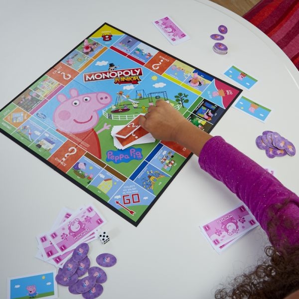 Cờ Tỷ Phú Monopoly Junior Peppa Pig - Hasbro Gaming F1656