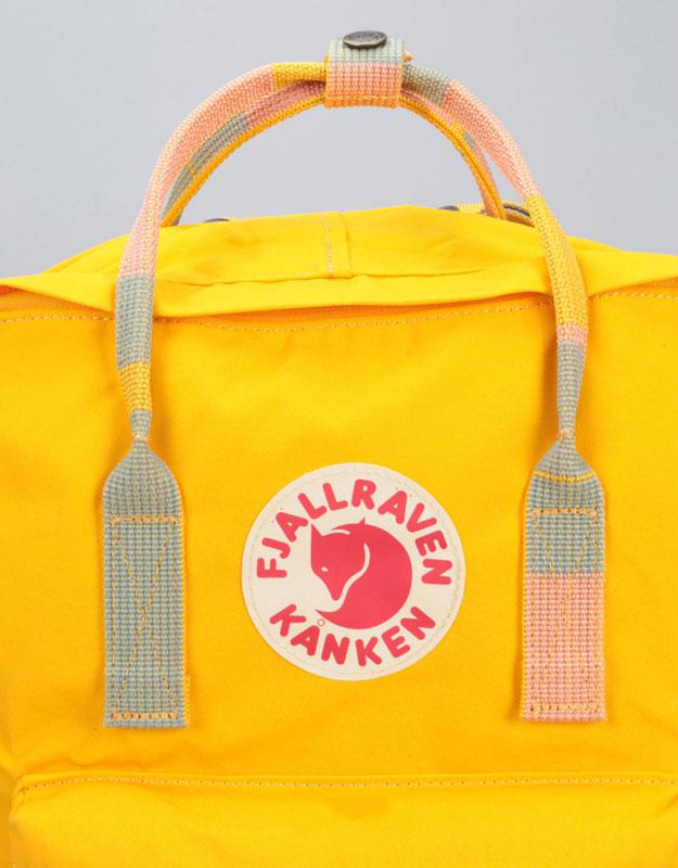 Balo Kanken Classic Warm Yellow Random Blocked Bản đặc biệt AUTH LIMITED