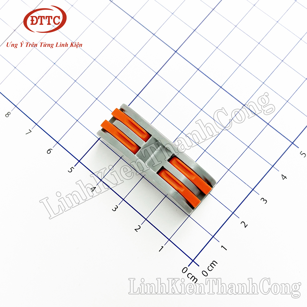 Cút nối dây điện nhanh pct-222 nối 2-2 song song chịu tải 32a