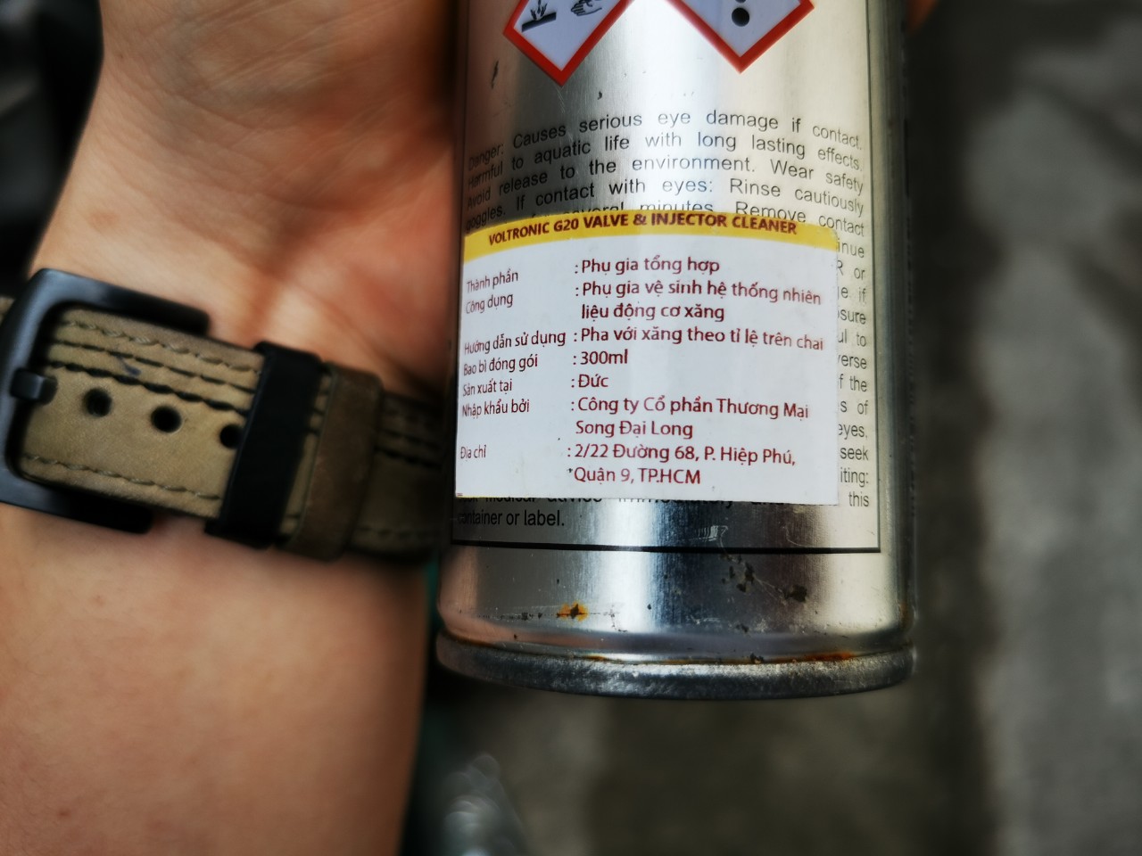 [HCM]Dung Dịch Vệ Sinh Kim Phun Buông Đốt Voltronic G20 300ml