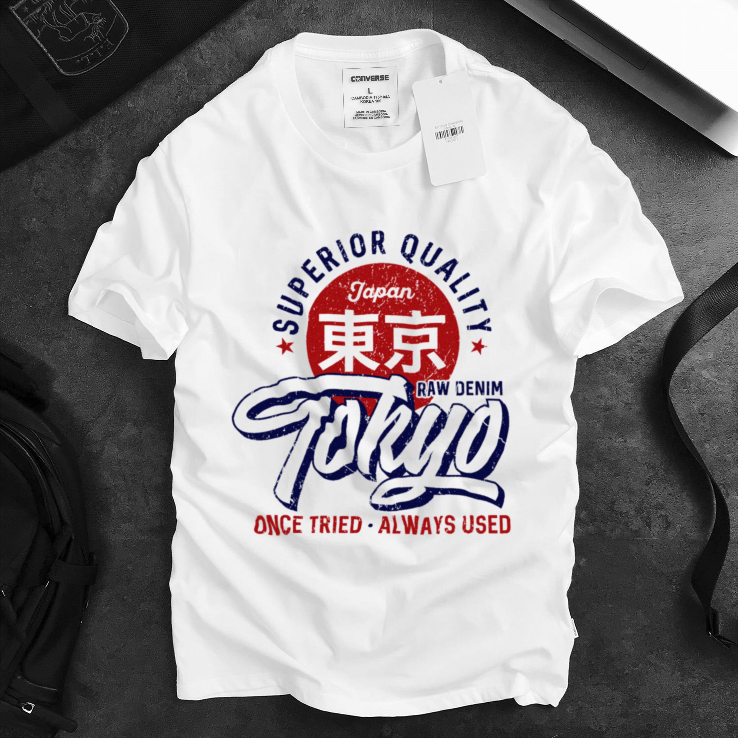 Áo thun TAY NGẮN Tokyo (TAY LỠ IB)