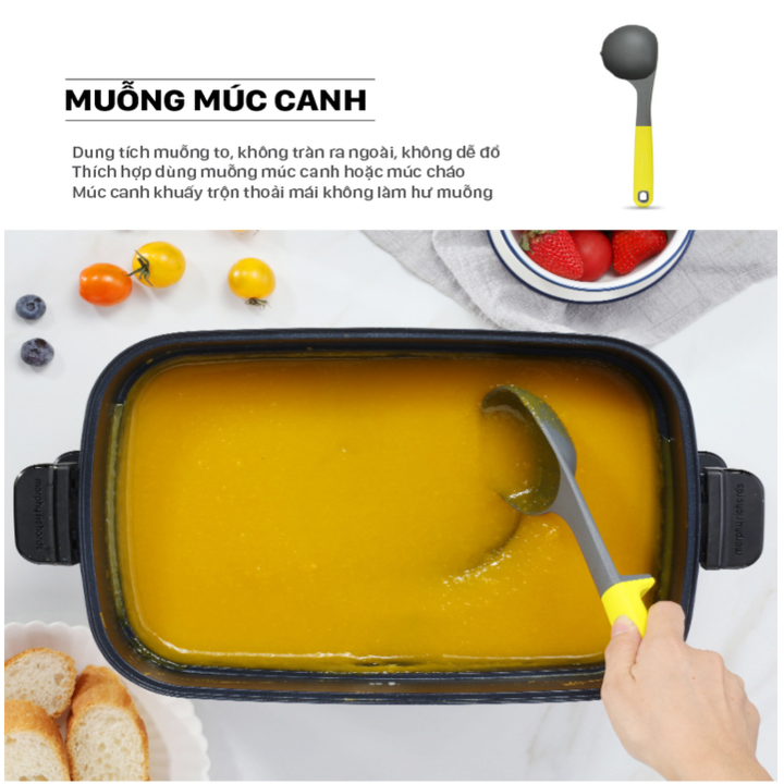 Bộ dụng cụ nhà bếp 7 món Morphy Richards RM1032 - Chất liệu siêu bền chịu nhiệt độ cao - HÀNG NHẬP KHẨU