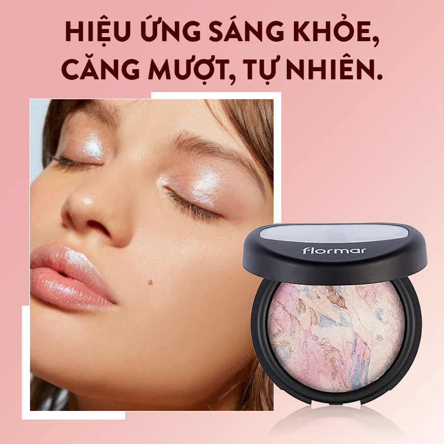Phấn Hightlight Bắt Sáng FLORMAR Ánh Nhũ Lấp Lánh 7g