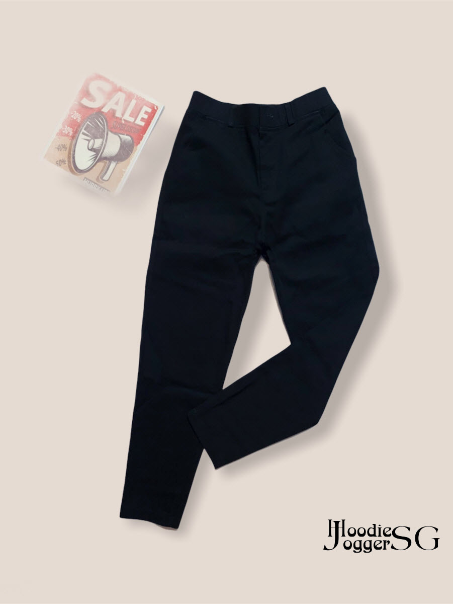[Size đến 6XL]Quần kaki nam nữ phối lưng thun. Chất vừa, co giãn.