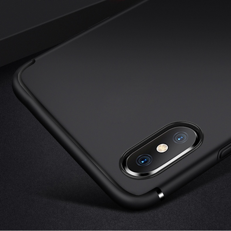 Ốp lưng Iphone Xs Max dẻo siêu mỏng ôm khít máy cao cấp