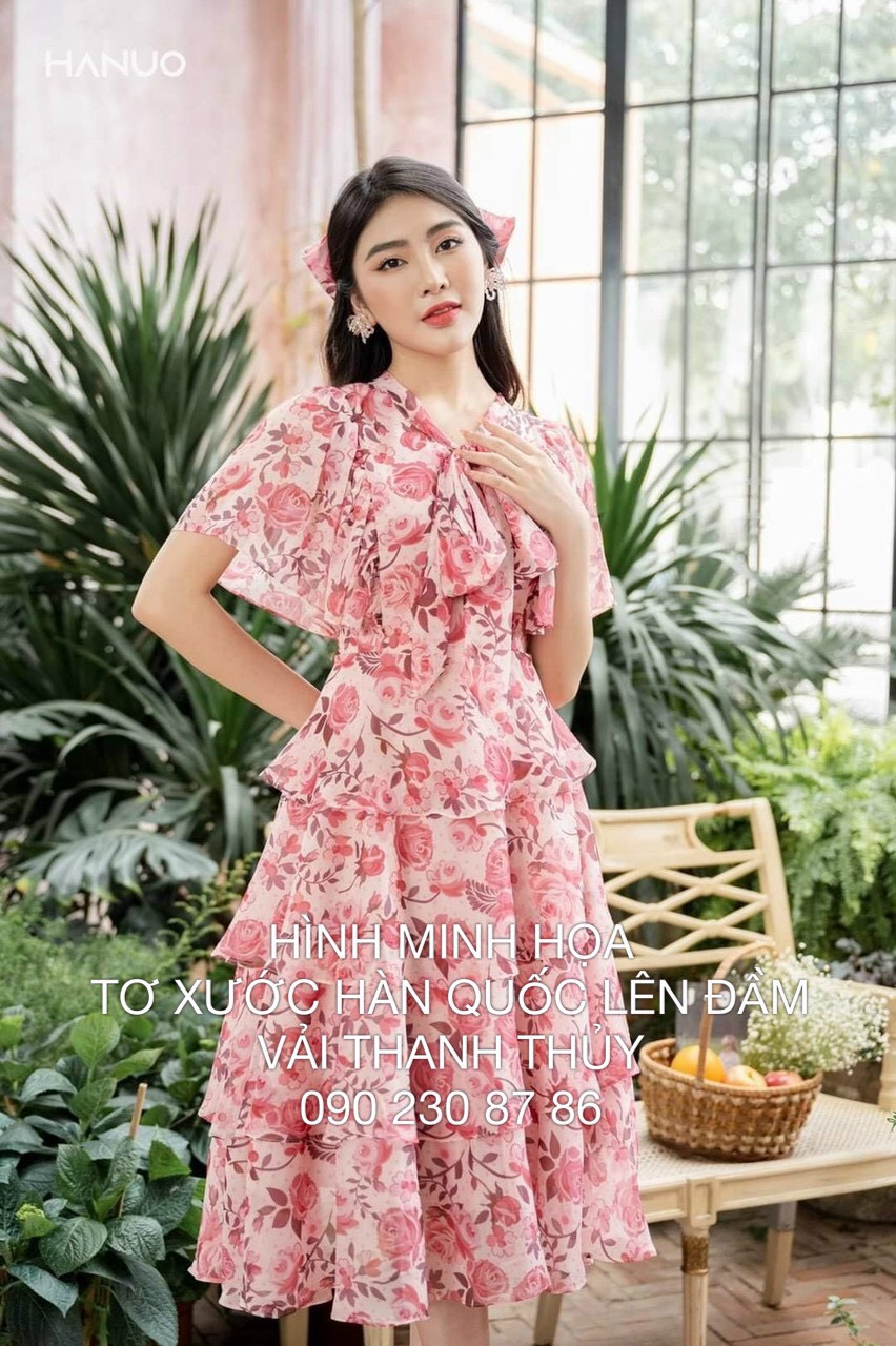 [HCM]TƠ HOA HÀN  - DÒNG VẢI CAO CẤP