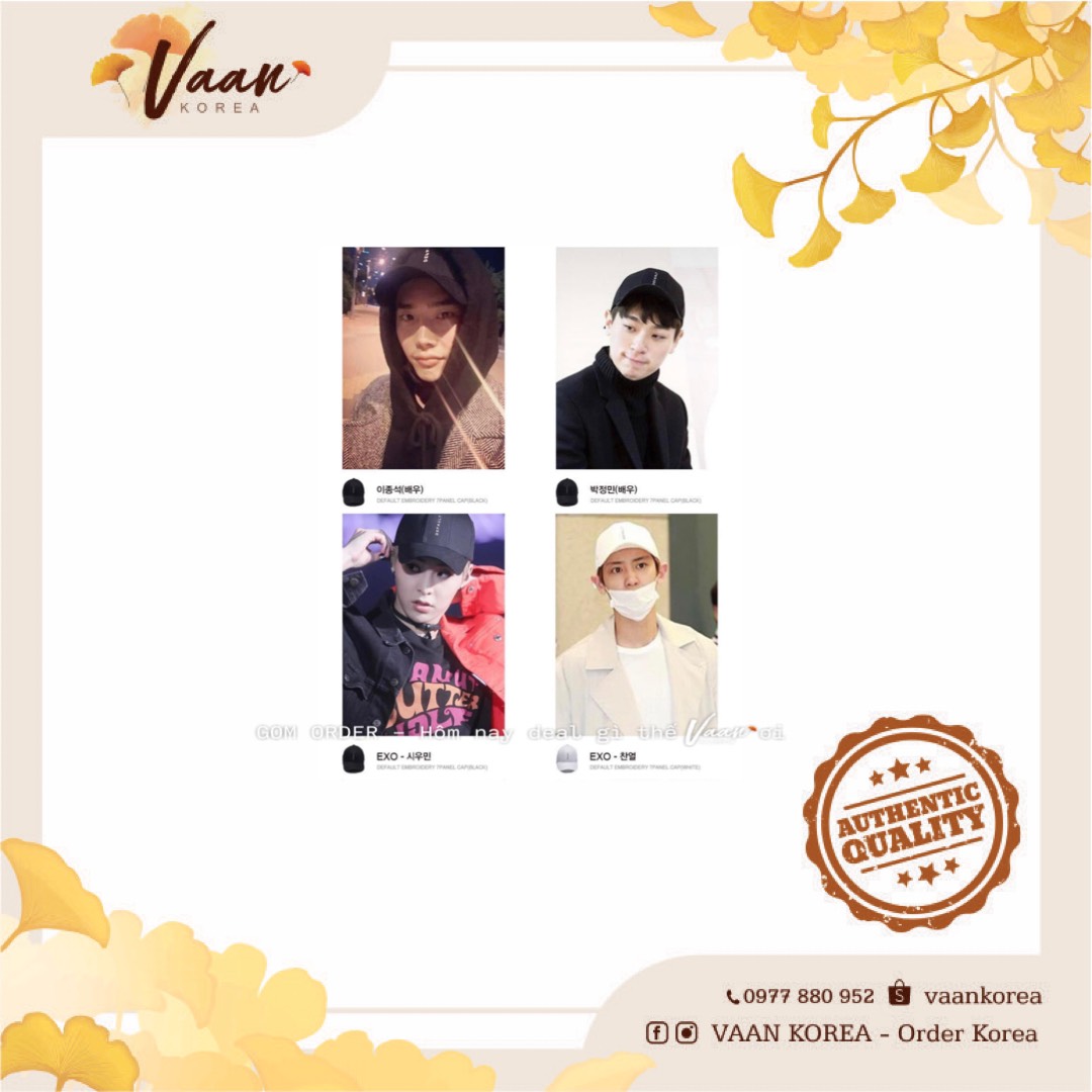 Trả order nón Default (Nón Idol)