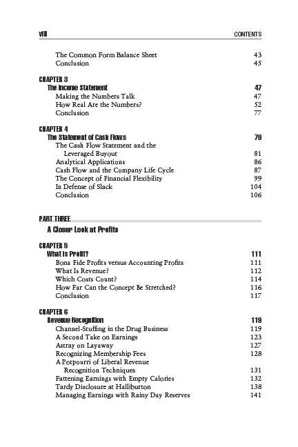 Financial Statement Analysis