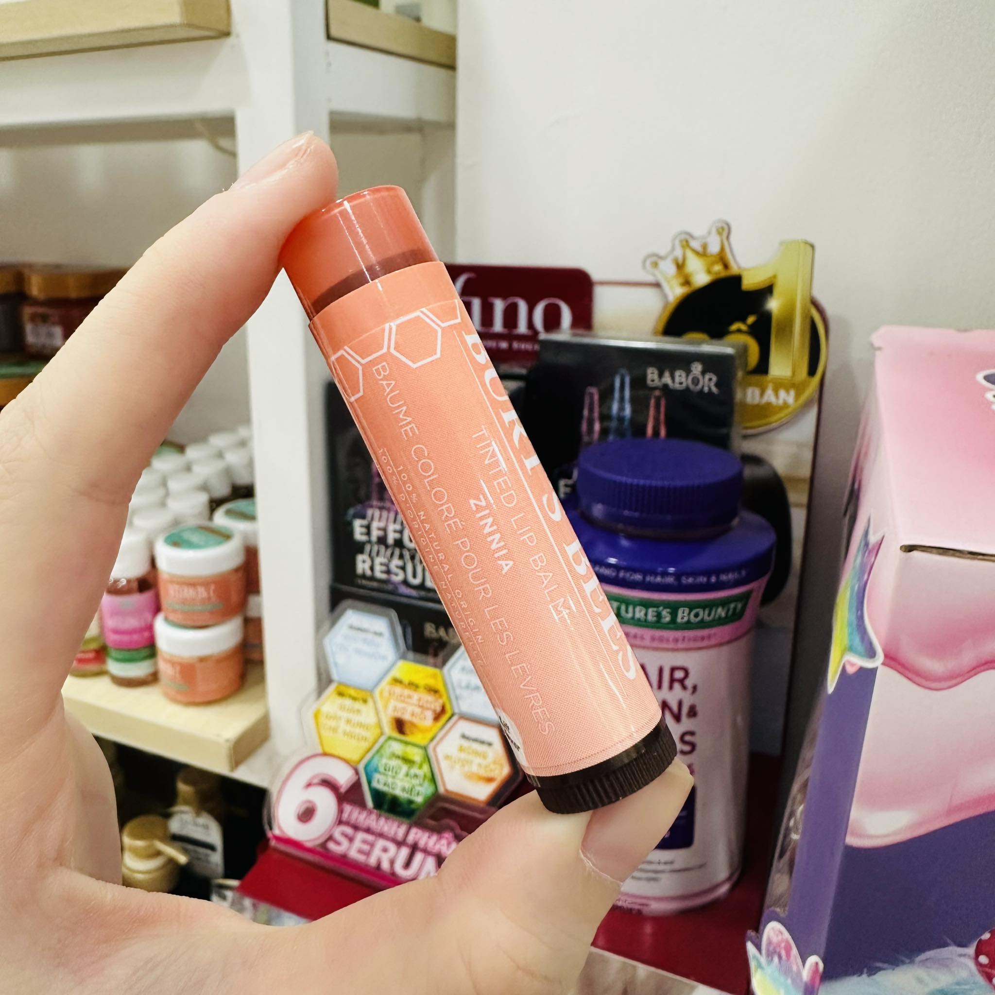 [Chọn Màu] Son Dưỡng Burt's Bees Tinted Lip Balm có màu