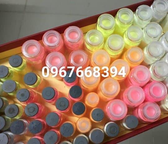 com bo 5 lọ bột 4g (tặng cọ vẽ)