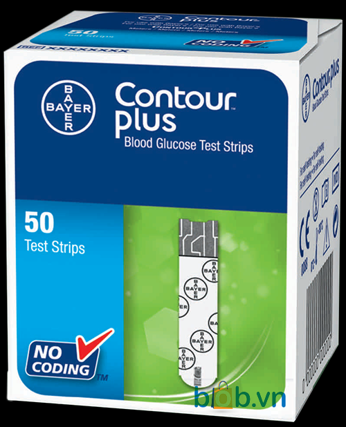 Que thử đường huyết Contour Plus 50que - APM
