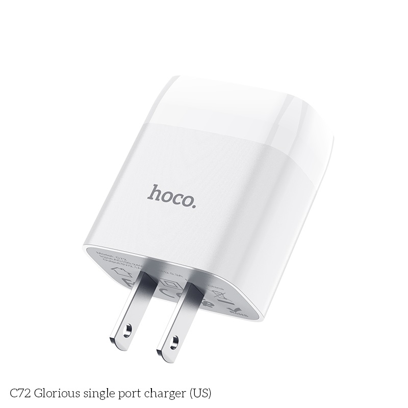 Cốc sạc Hoco C72 2.1A