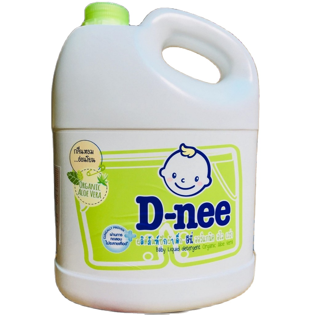 Nước giặt xả Dnee Màu Xanh lá - Thái Lan