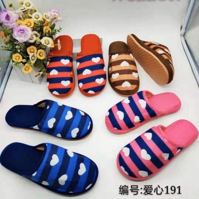 Combo 3 đôi dép bông nam nữ đi trong nhà mùa đông, dép đi trong nhà cho người lớn giữ ấm chân