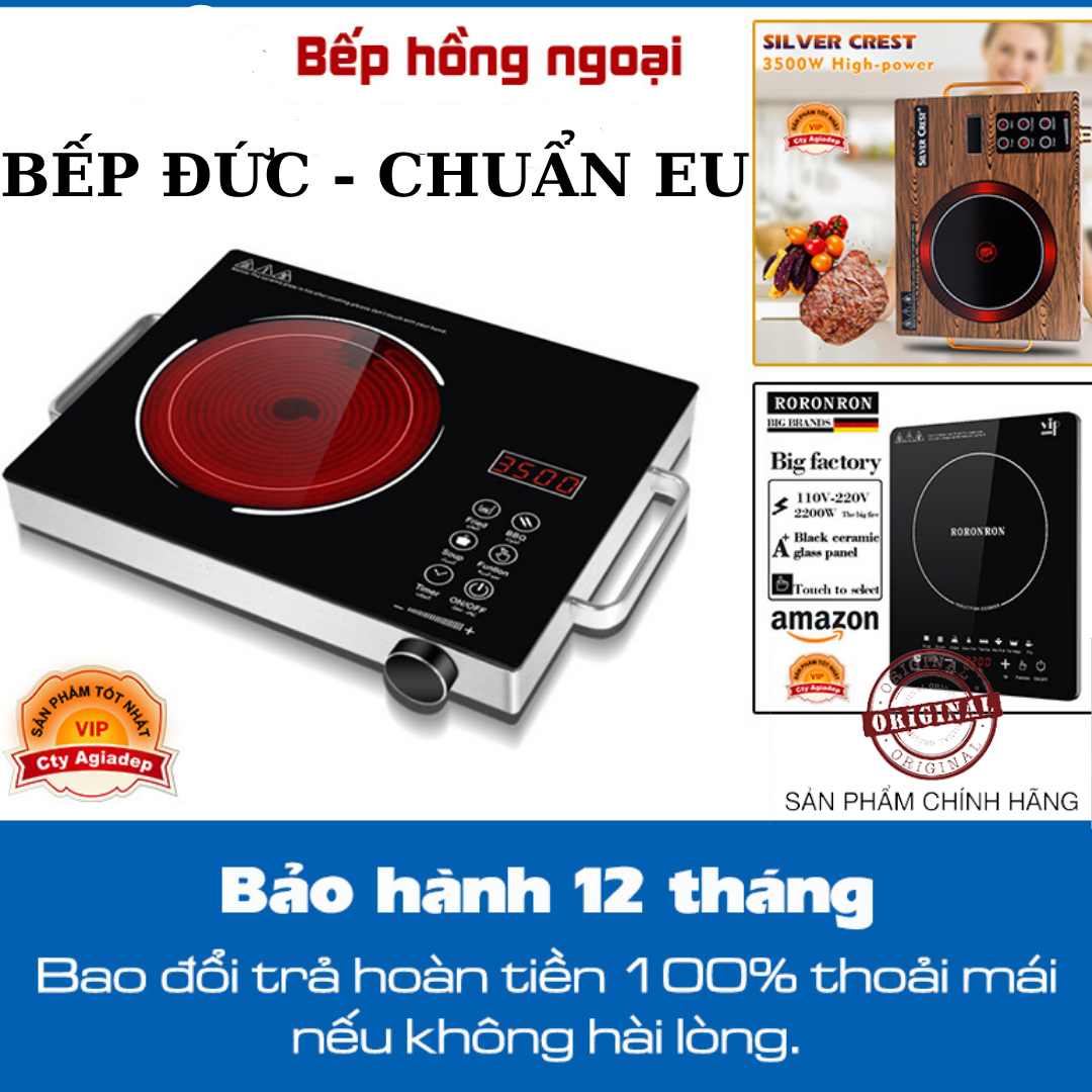Bếp  hồng ngoại Silver Crest của Đức