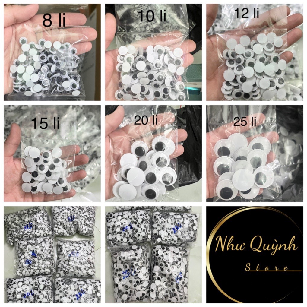 Mắt thú _ Mắt liếc làm handmade