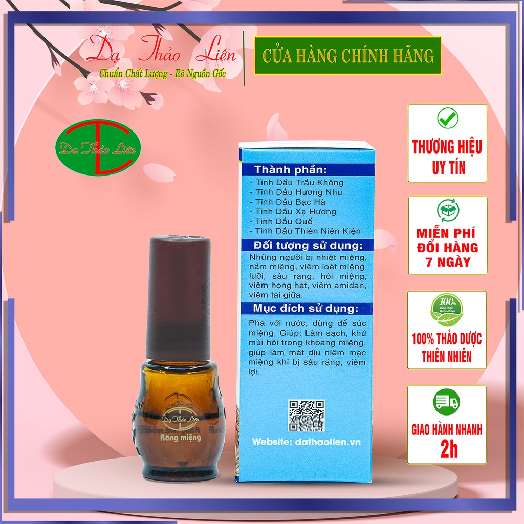 Tinh dầu Dạ thảo liên 5ml thảo dược thiên nhiên