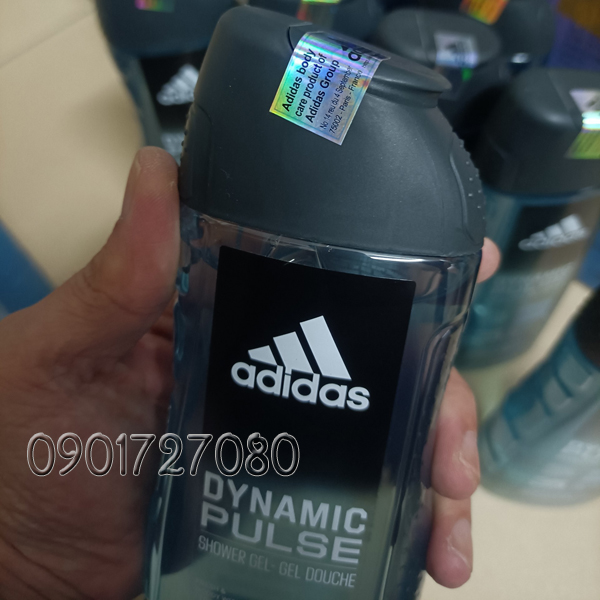 Sữa tắm, gội Adidas Dynamic Pulse (3in1) - Spain