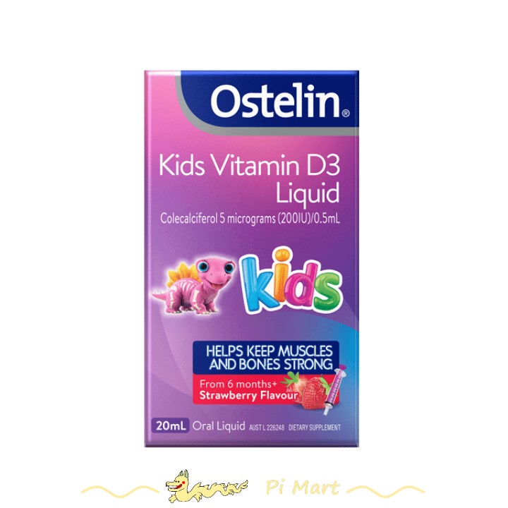 Vitamin D3 Liquid Ostelin