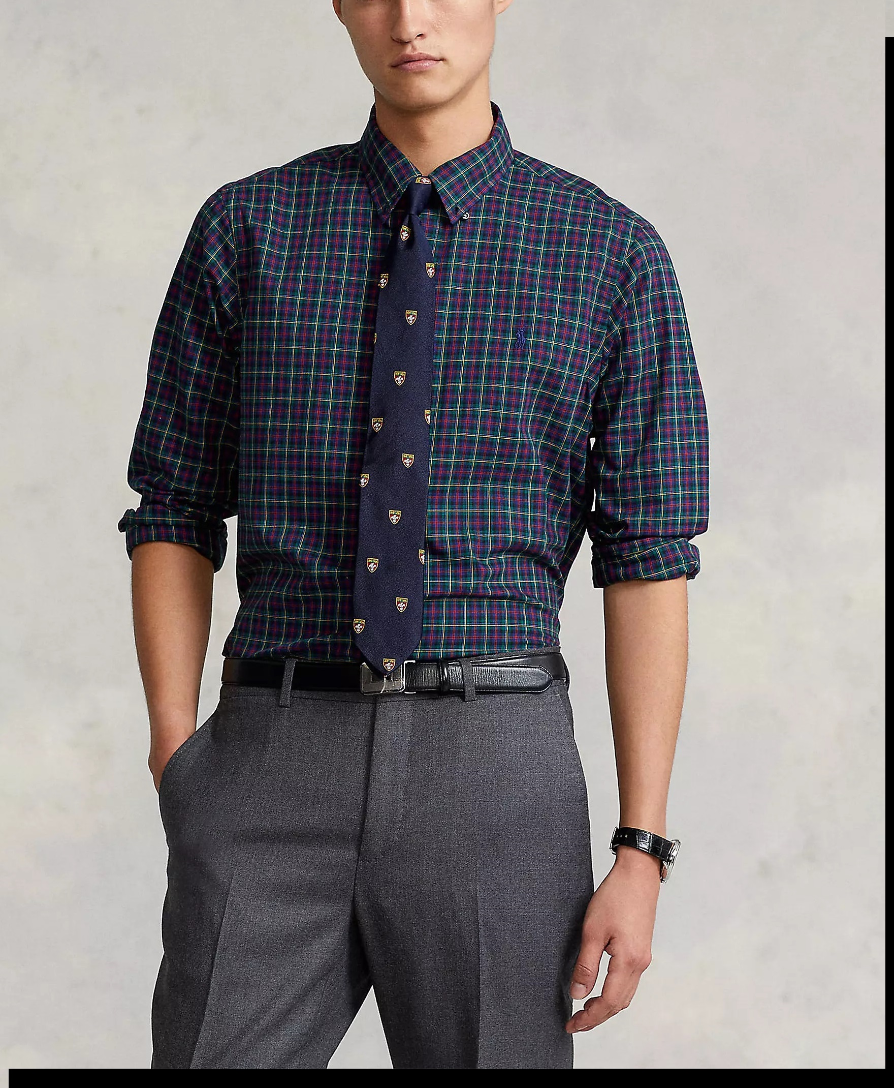 Sơ mi cao cấp Polo ralph lauren QR-Code kiểm tra hàng chính hãng mẫu mới