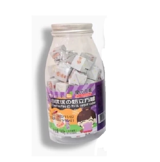 Kẹo Sữa Chua Khô Milk Sugar Cube 140g