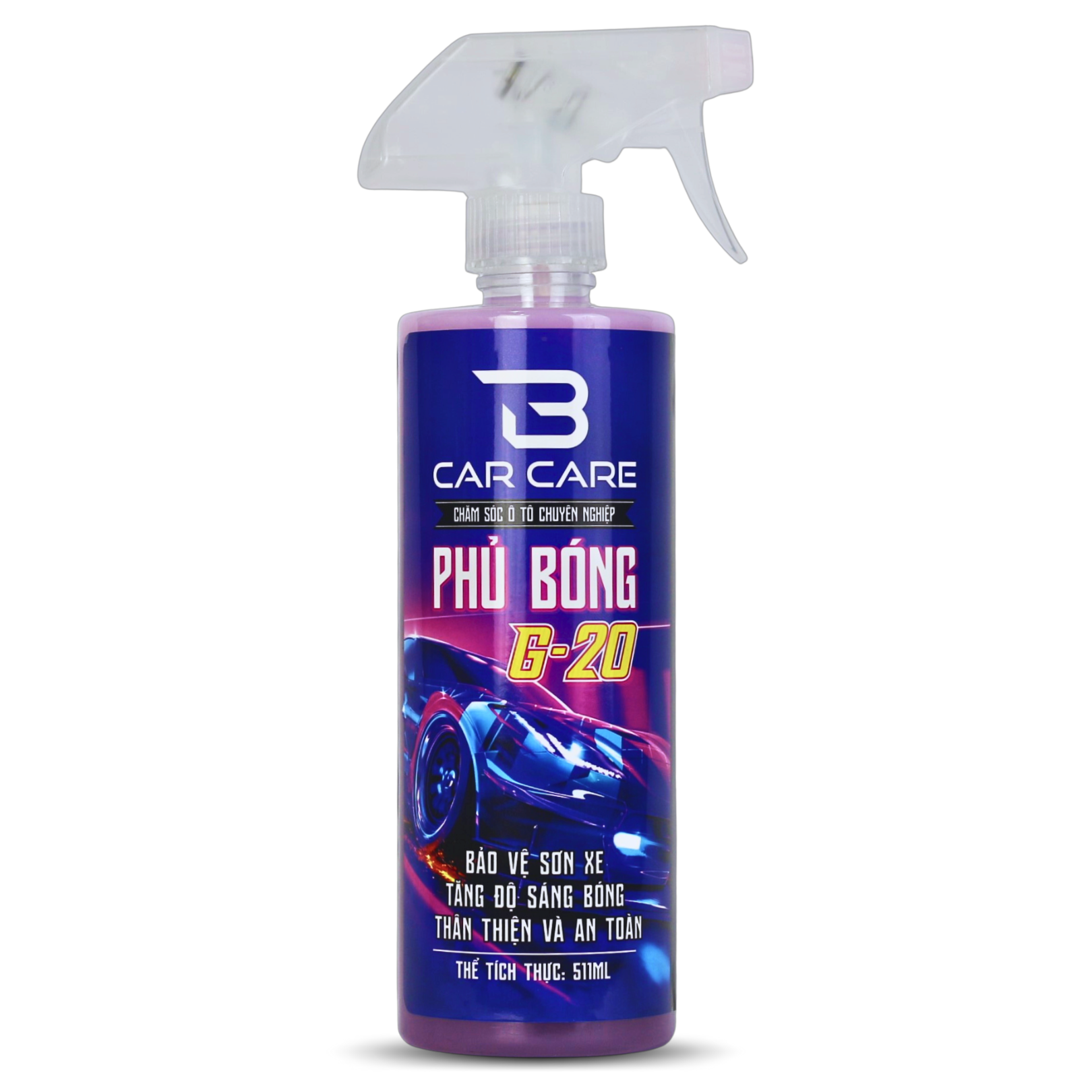Phủ bóng sơn xe ô tô 511ml