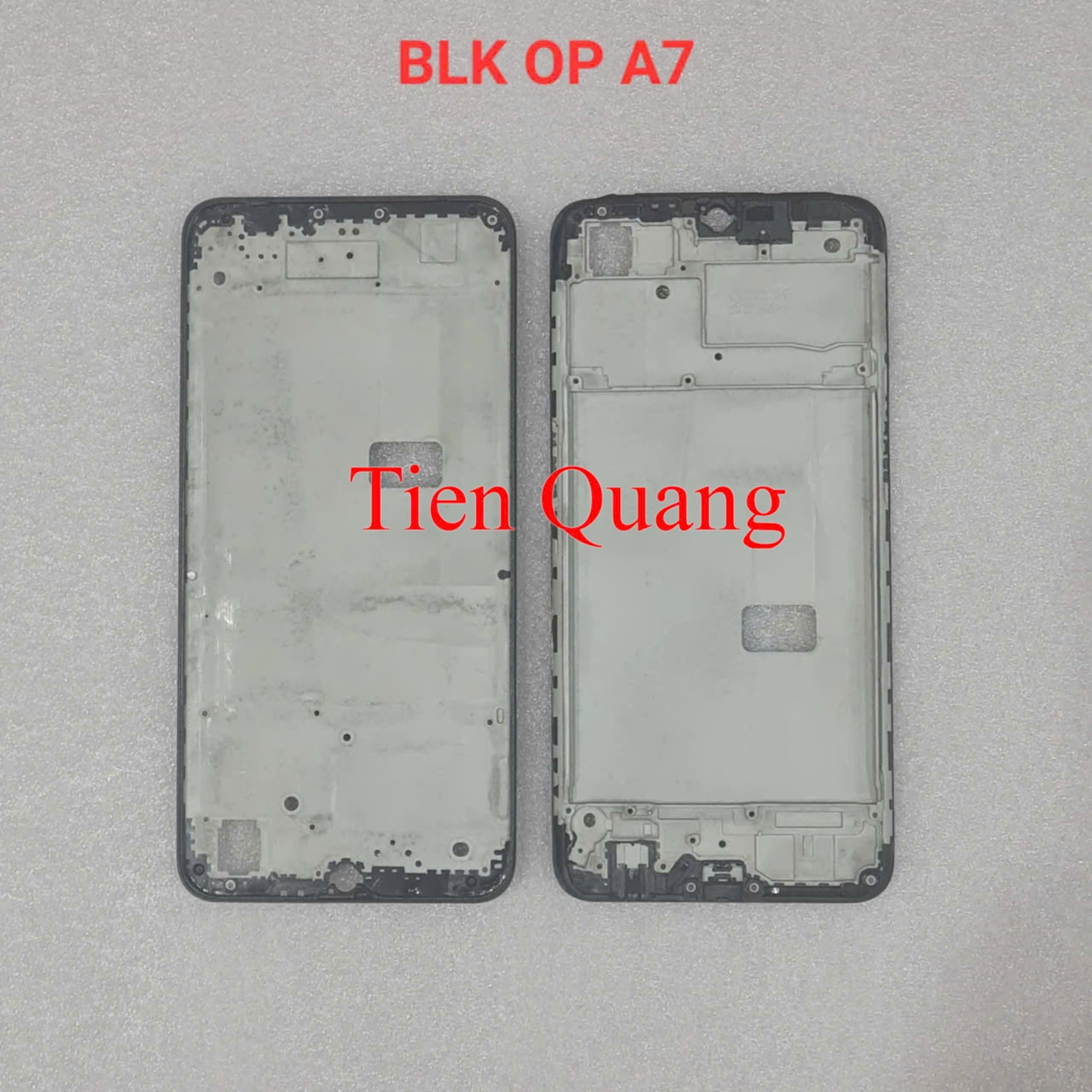 Bộ Vỏ Oppo A7 (gồm vỏ, xương, kính cam, nút bấm, khe sim)