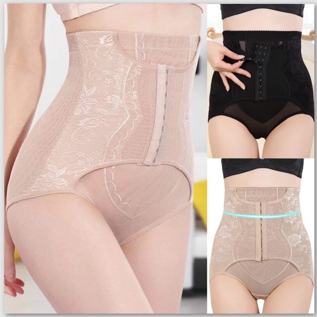 Quần Gen Bụng- Quần Lót Nịt Bụng Cạp Cao Giảm Eo, Giảm Mỡ 3-5cm