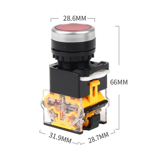 [HCM]NÚT NHẤN LA38 TỰ NHẢ XANH ĐỎ  VÀNG- PHI 22