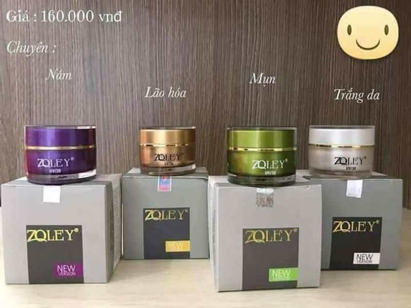 Kem Face Zoley 4 màu 4 chức năng (hộp 10g)