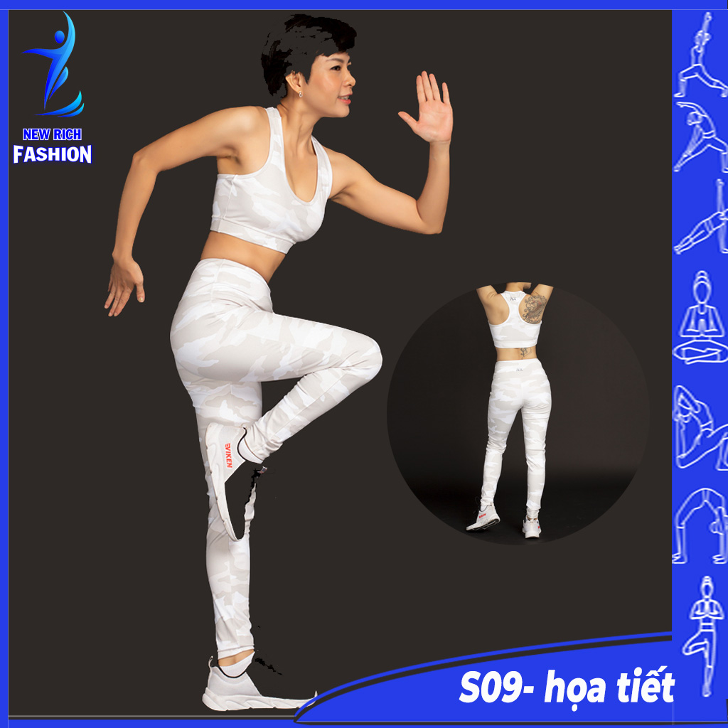 >> SO SÁNH GIÁ ĐỒ TẬP GYM NỮ TÂN BÌNH | Shopee Lazada Sendo Tiki 4 Đồ tập gym nữ cao cấp - Thời trang thiết kế chuyên dụng, vải mềm mịn, co giãn 4 chiều