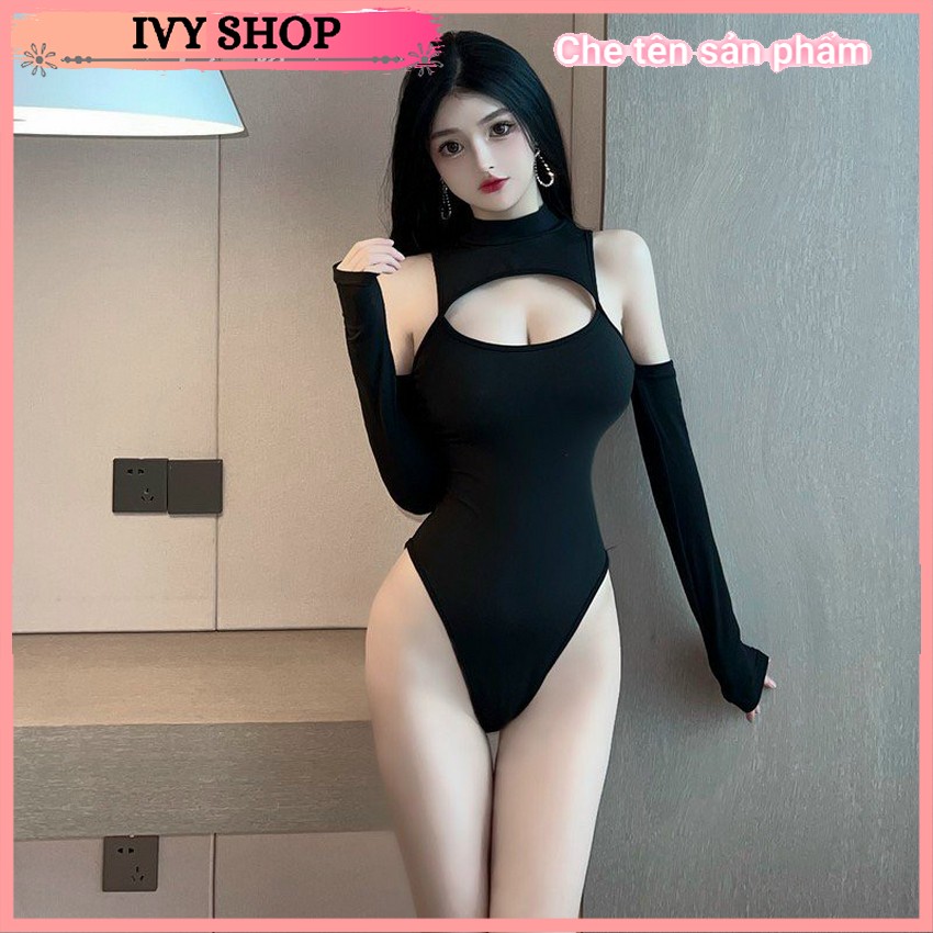 Bộ Đồ Ngủ Bodysuit Sexy Mặc Là Xinh (Kèm Ảnh Thật) Bộ Đồ Ngủ Sexy Body Liền Thân 1 Mảnh -BDS005