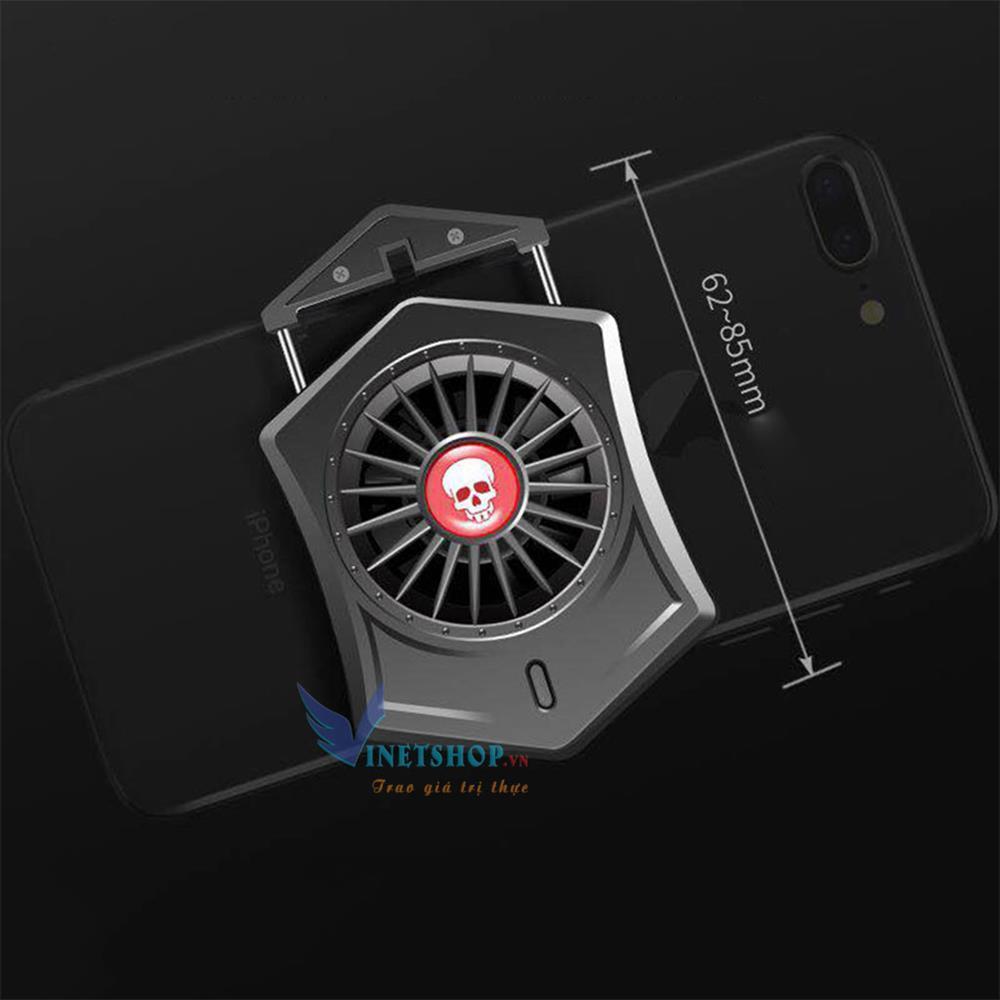 Quạt Tản Nhiệt Gaming M3 - P8, Quạt tản nhiệt gaming K02 Cho Điện Thoại Androi / iPhone Chơi Game PUBG Phiên Bản 2019 - BH 1 Tháng