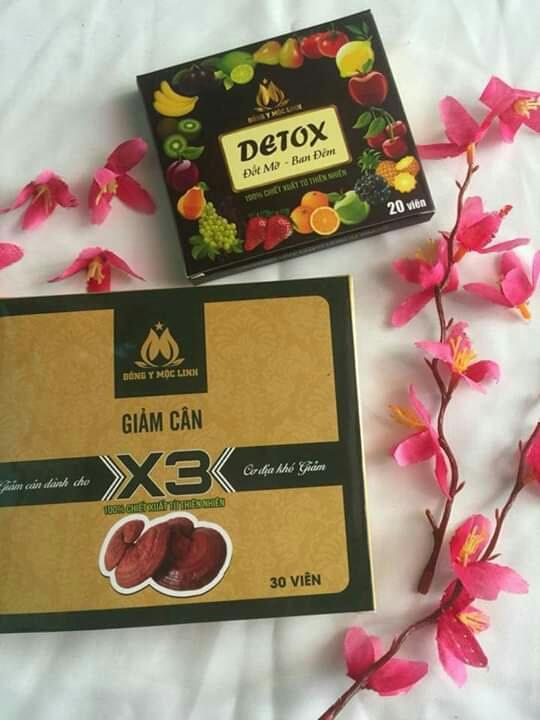 Giảm cân X3 Đông Y Mộc Linh