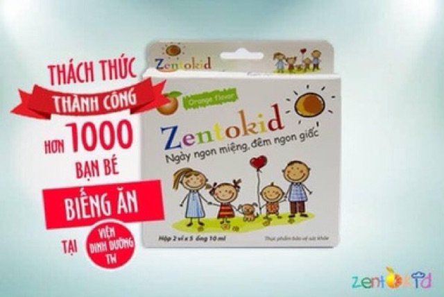 Zentokid - Giúp bé ăn ngon, ngủ ngon