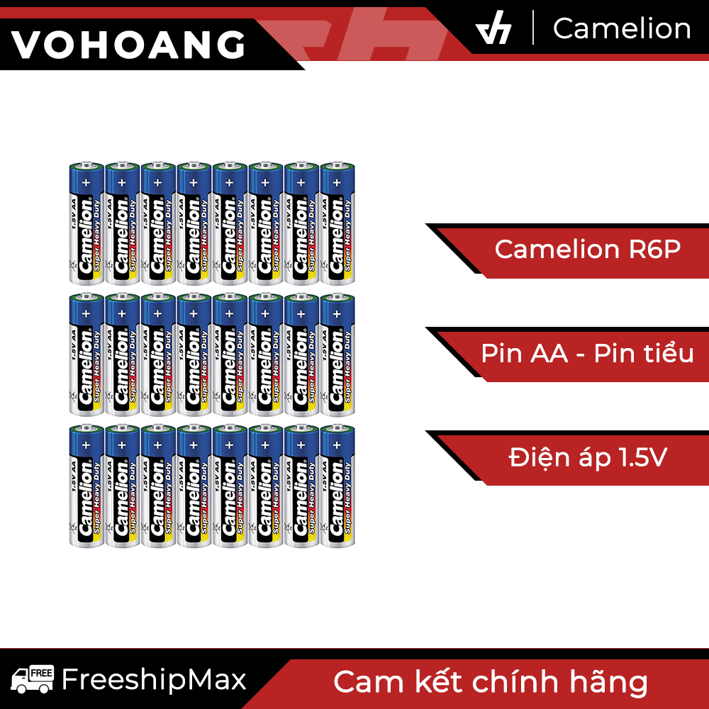 24 pin Camelion AA R6P không sạc
