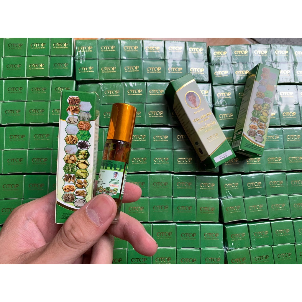 Dầu Lăn Thảo Dược Otop Ông Già Thái Lan