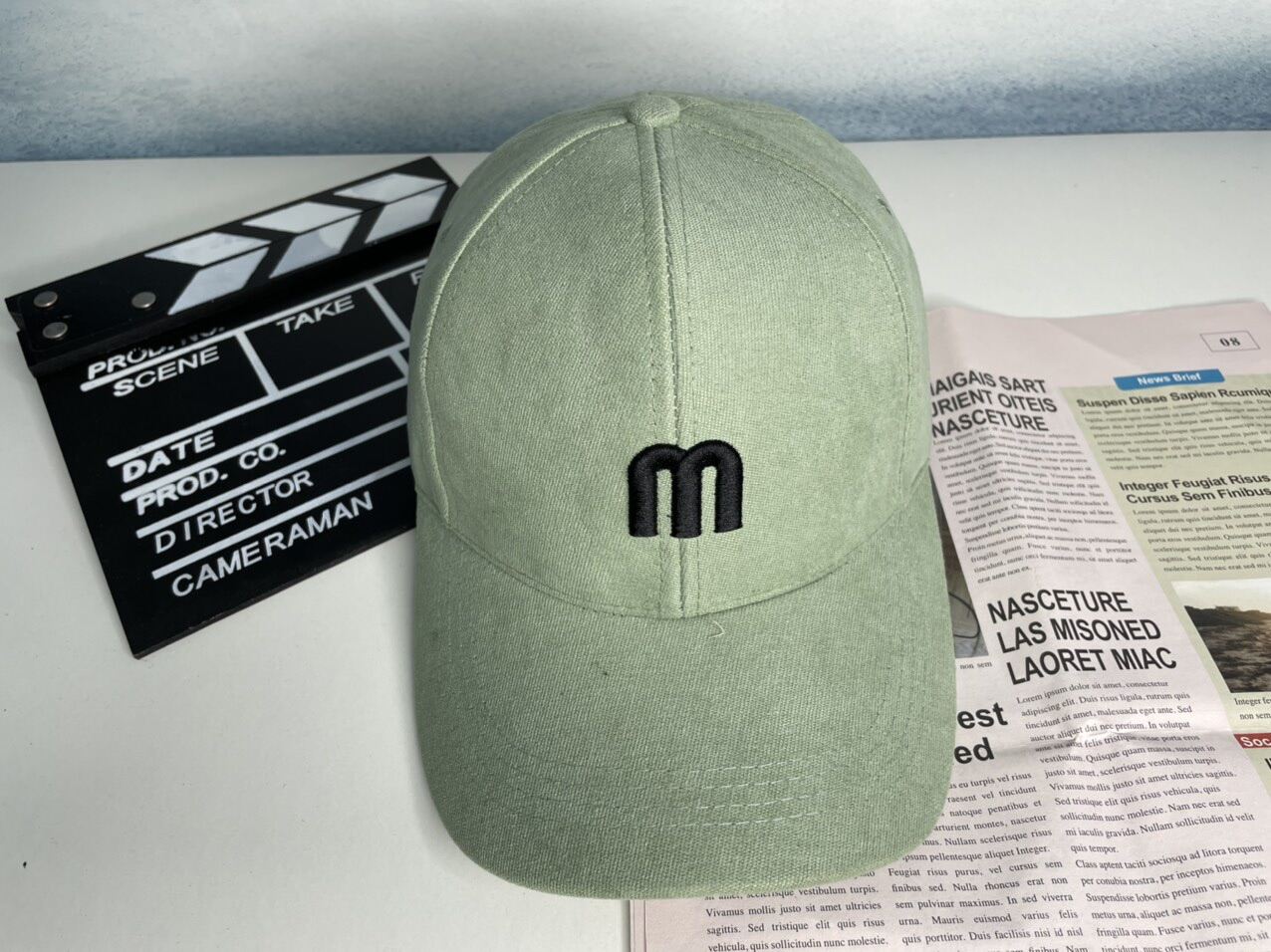 NÓN KẾT NHUNG CHỮ M VẢI MỊN DÀY NĂNG ĐỘNG NAM NỮ