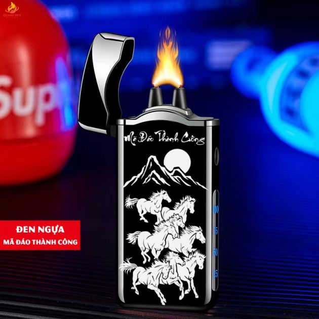 Bật lửa hộp quẹt điện công nghệ cao plasma sạc Type C cao cấp độc lạ
