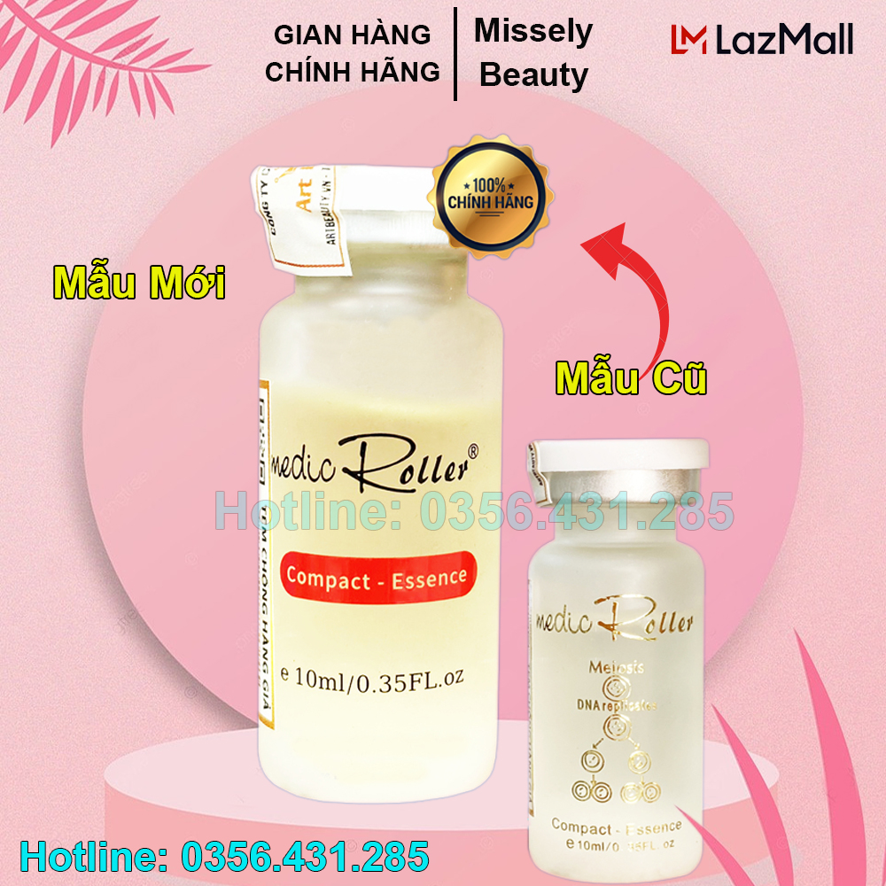 Serum trị mụn Medic Roller Compact – Essence 10ml - Mẫu Mới