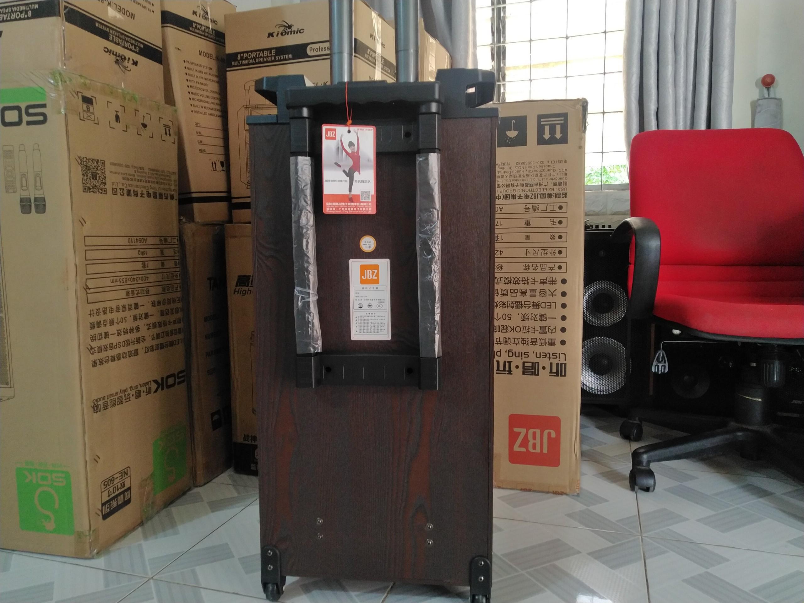 [HCM]Loa kéo JBZ 1012 thùng gỗ bass đôi