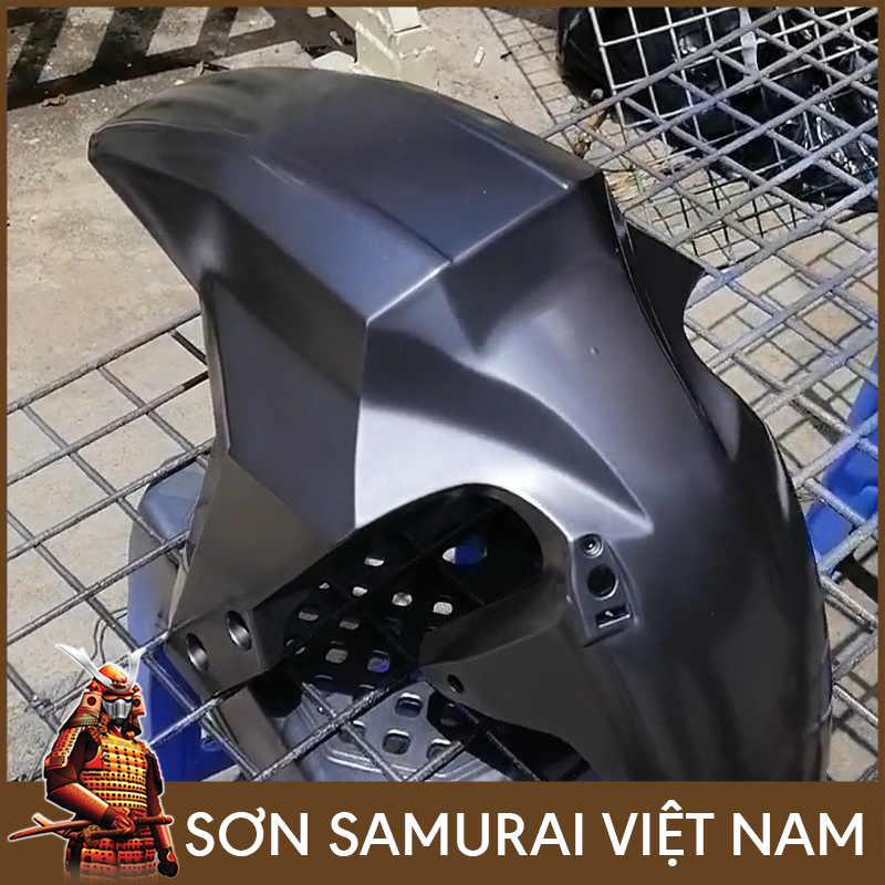 Sơn samurai xám khói - Chai sơn xám bạc H177 sơn xịt samurai