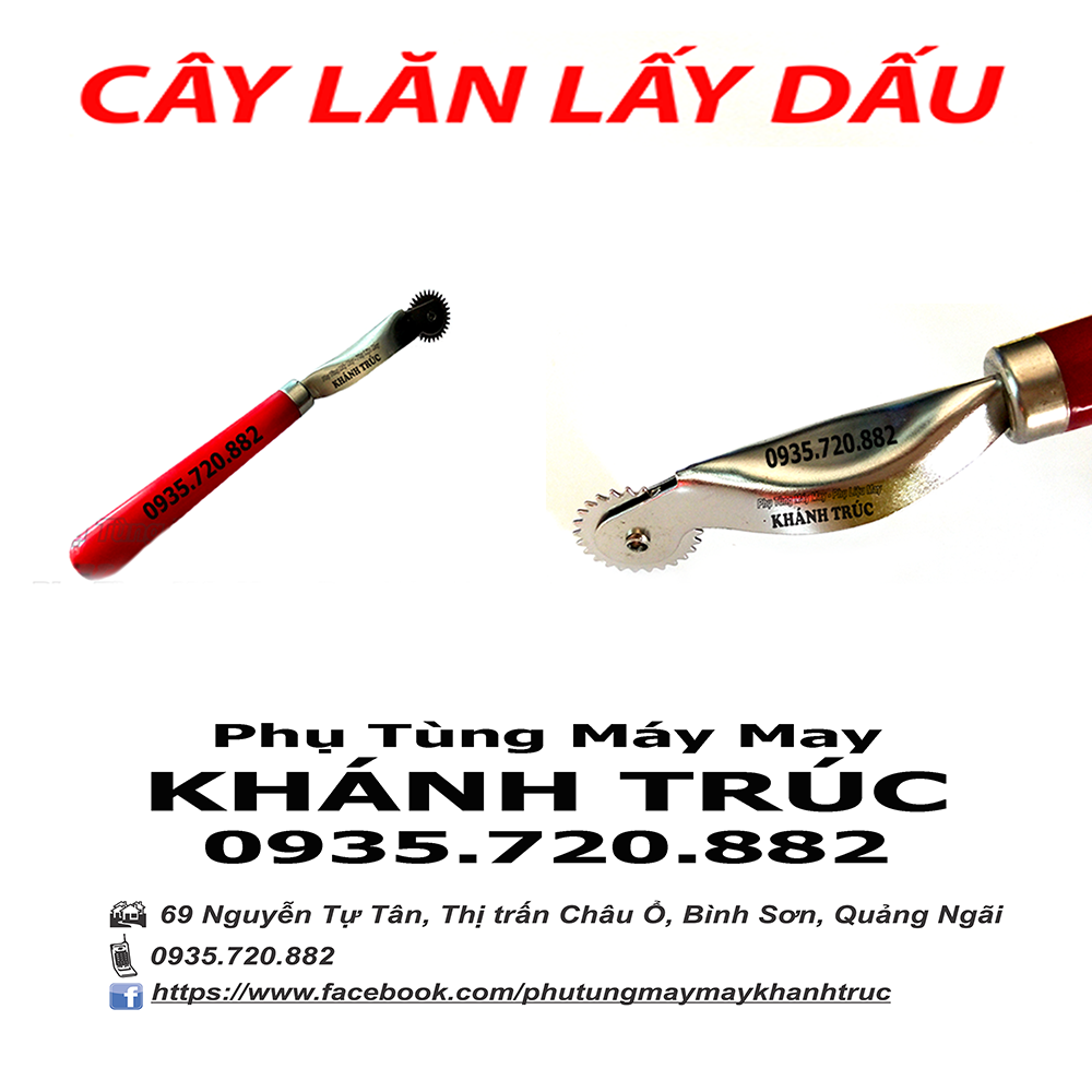 Cây lăn dấu máy may công nghiệp