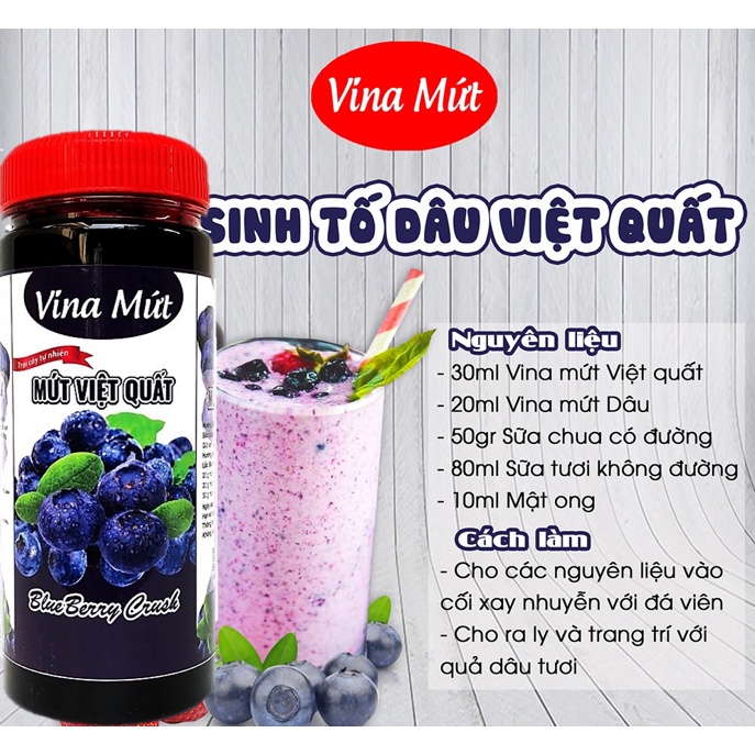 Sinh tố Vina 650g