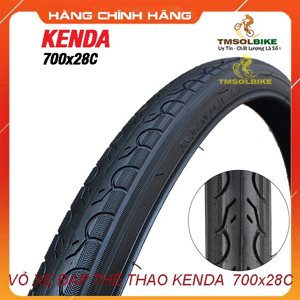 Vỏ xe đạp kenda 700x28c, lốp xe đạp kenda 28-622 - hàng chính hãng