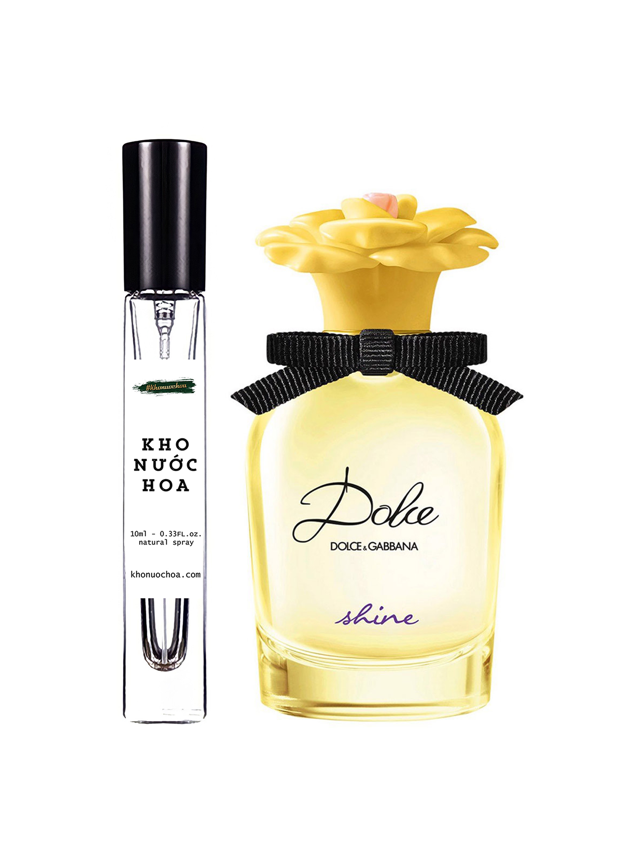 Nước hoa dùng thử dạng xịt dolce shine 10ml